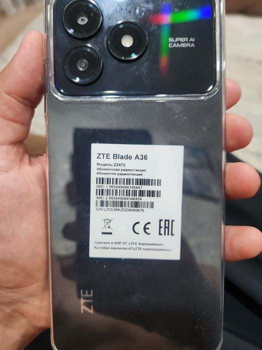 Zte blade A36 смартфон