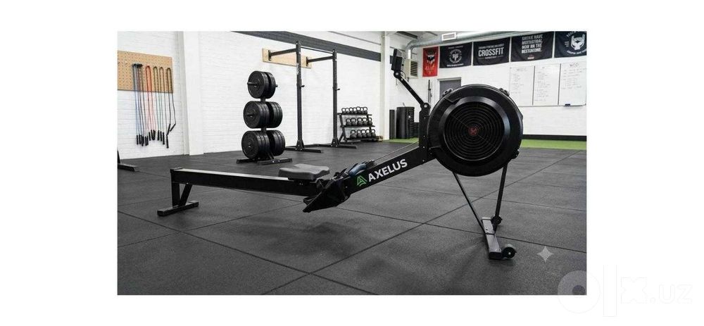 Гребной тренажёр AXELUS Air Rower AX-072, до 180 кг