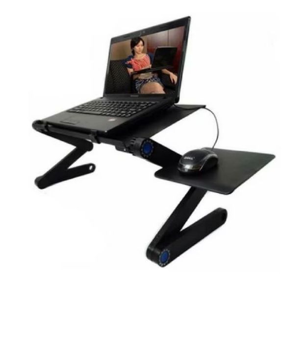 Стойка за лаптоп , въздушно охлаждане , рамена въртящи се на 360 гр.
