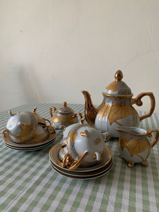 Чайный японский фарфоровый сервиз