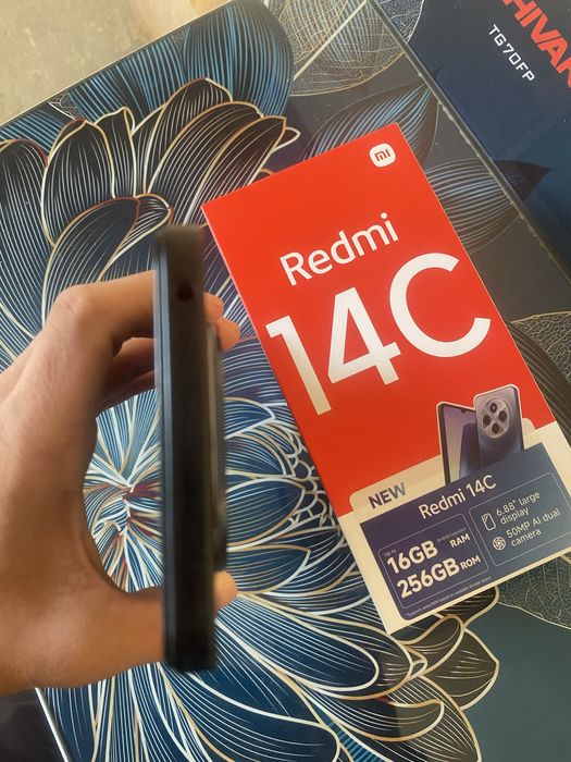 Redmi 14C 16/256 midnight black karobka dakument bor