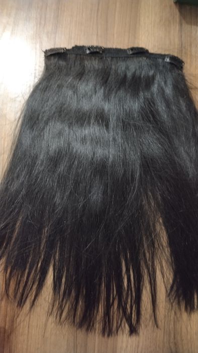 Натуральные волосы на клипсах