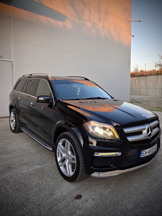 Mercedes Benz GL550 AMG*Harman*360*Обдухване*Масаж*
