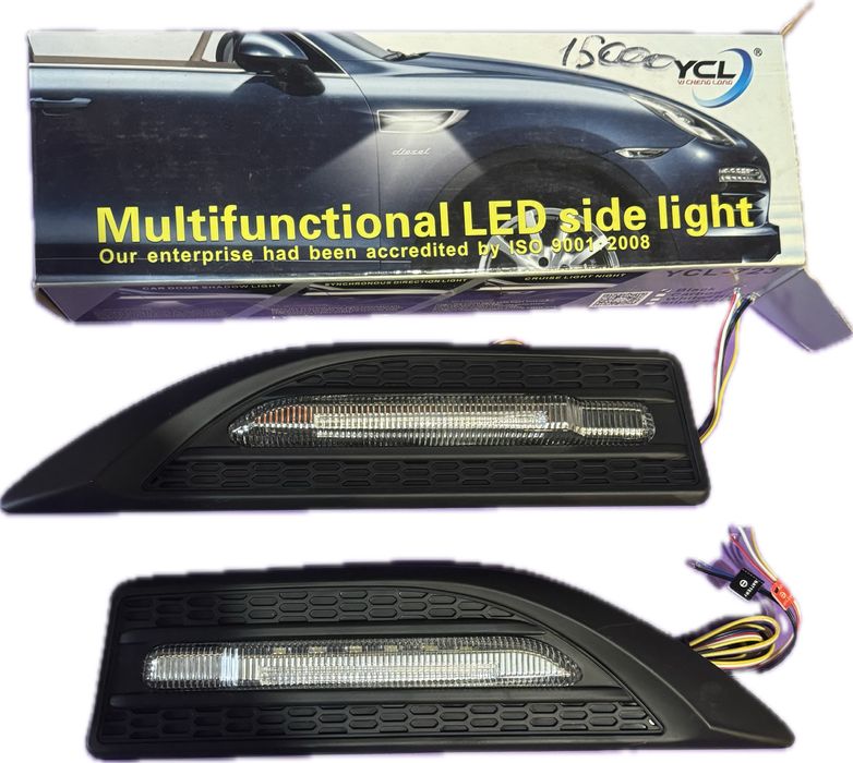 Универсальный повторитель поворотников, на крыло