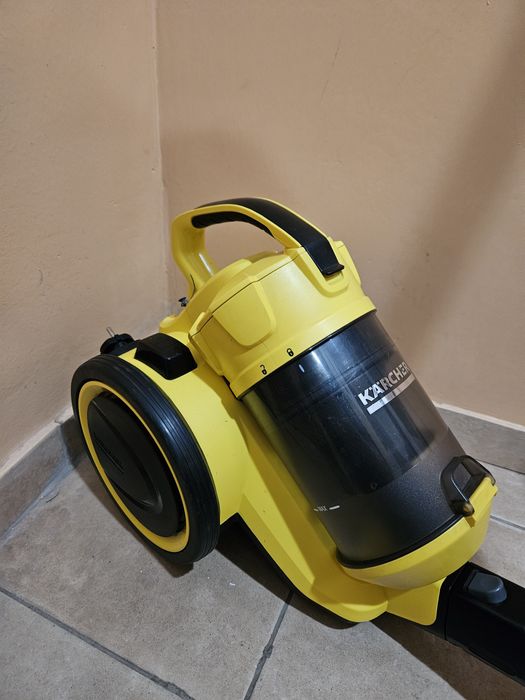 Пылесос в рабочем состоянии