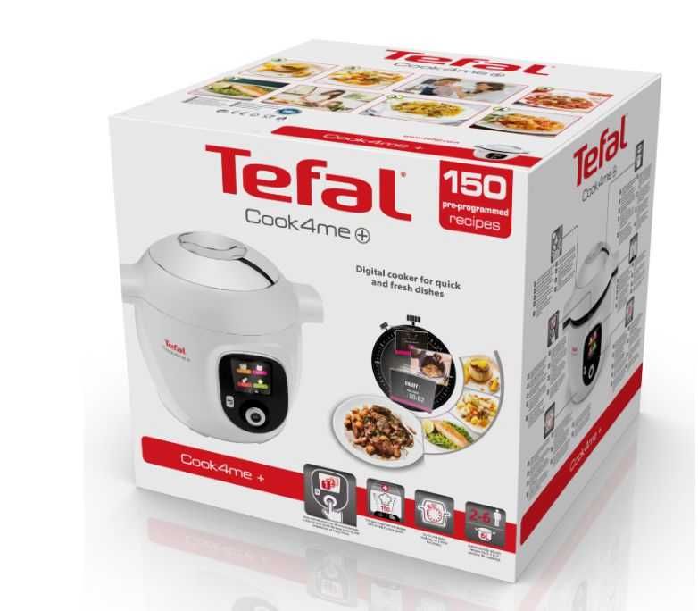 Multicooker inteligent cu gatire sub presiune Tefal Cook4me+ CY851130
