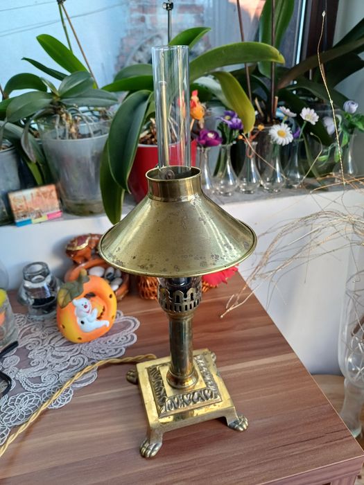 Accesoriu decorațiune lumina alama vintage colectie Franța 1970