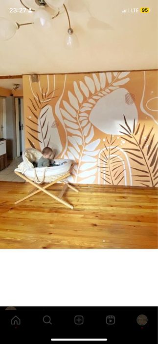 Бебешко плетено кошче