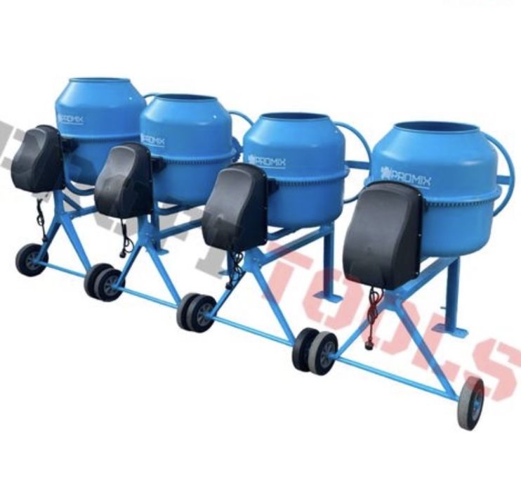 Бетономешалка promix 160л 280л betonmeshalka