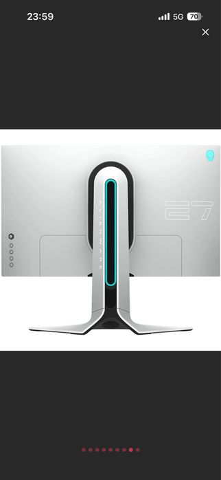 Monitor Gaming LED IPS DELL Alienware AW2720HFA, 27", Full HD, 240Hz, AMD Free-Sync, negru-argintiu