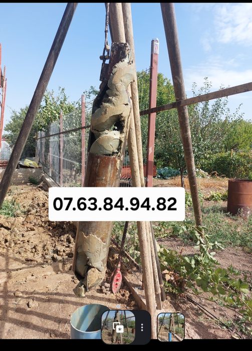 Foraje puțuri apa super oferte
