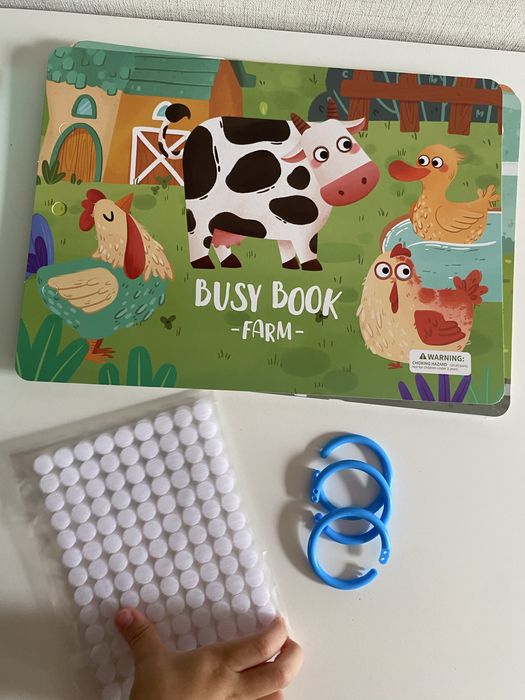 Образователна книга Ферма с дидактични игри