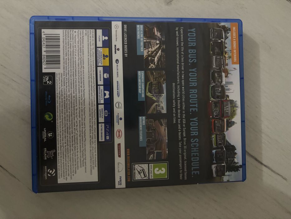 Bus simulator 21 joc PS4
