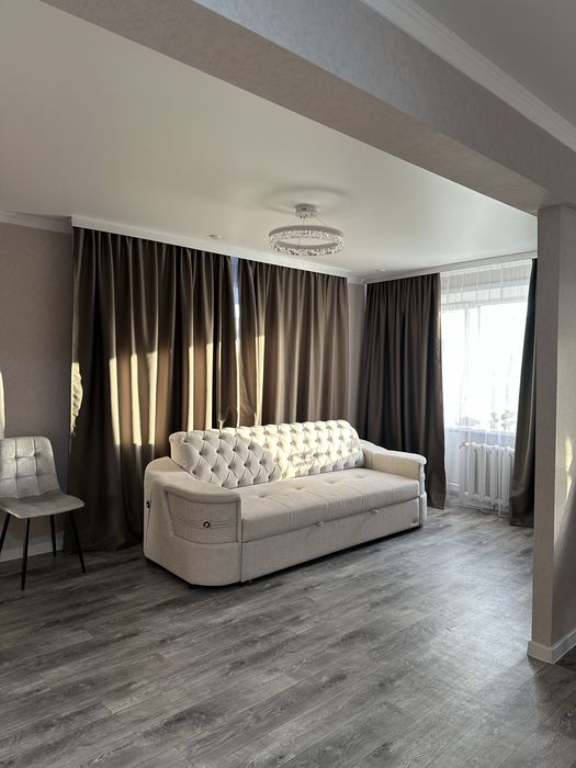 Сдается 1 ком квартира с новым ремонтом и мебелью