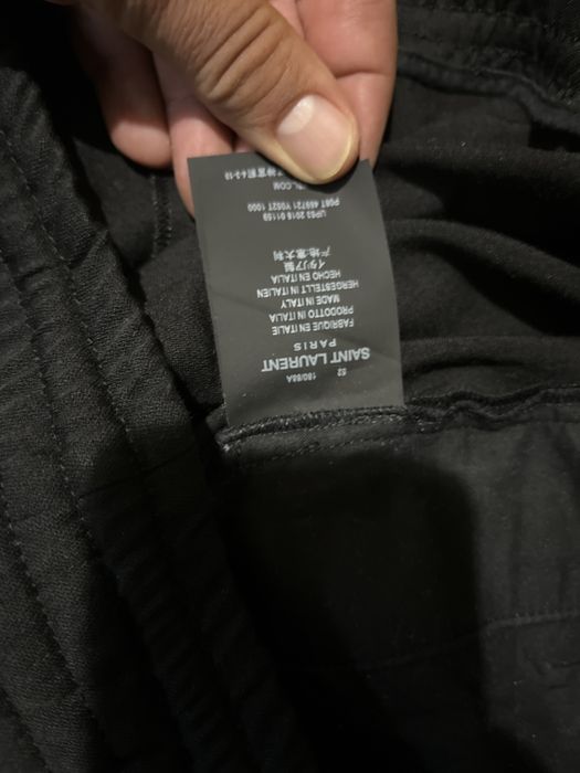 Saint laurent спортен вълнен панталон