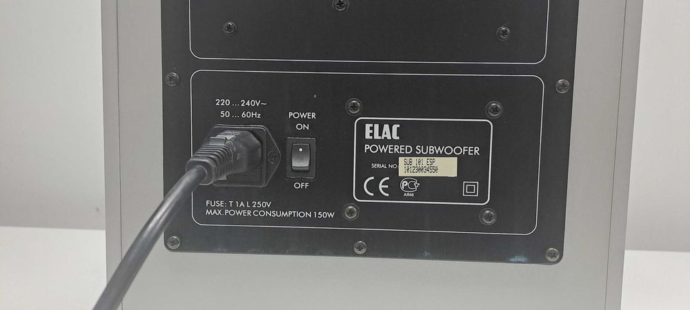 ELAC SUB 101 ESP Subwoofer Activ sau pasiv (la fire) Statie Boxa Bass