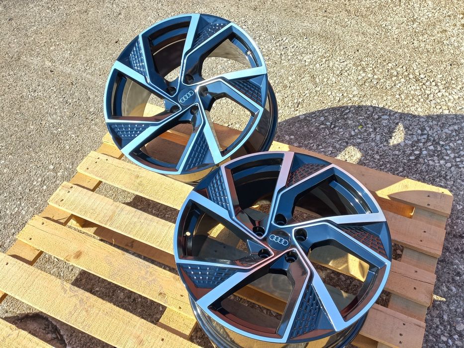 18 Audi RS2025 line A4 A5 A6 A7 A8 Q3 Q5 Rs6 Rs7 Black Diamond 8.5j