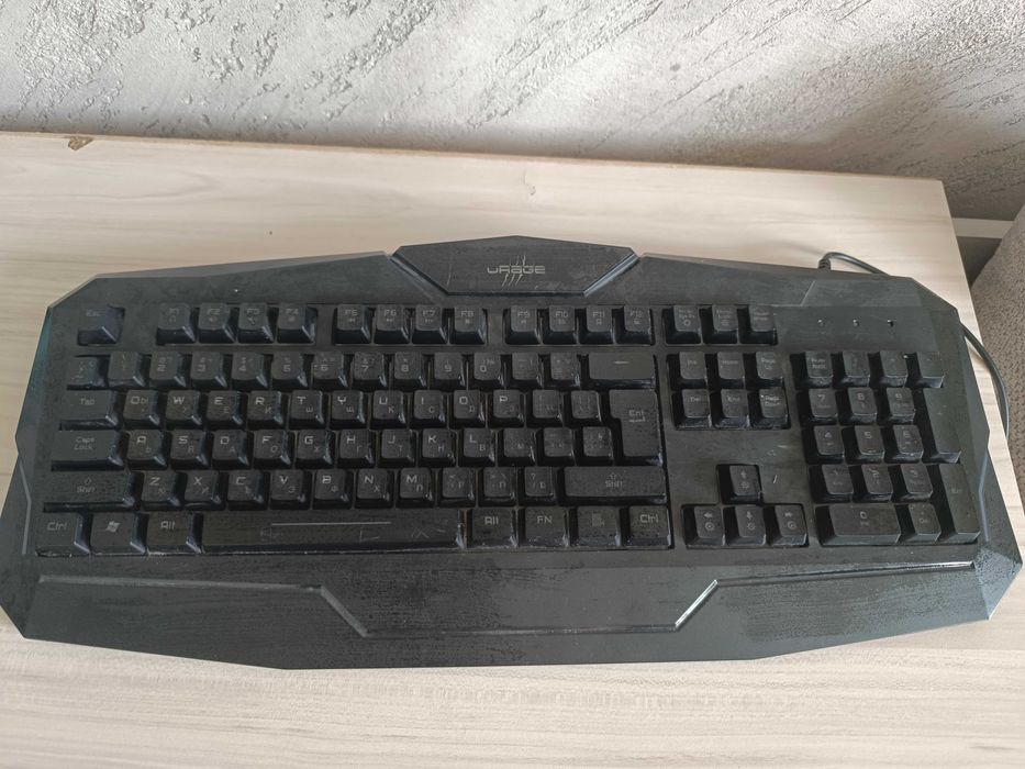 Клавиатура Gaming Hama uRage Exodus 210, RGB осветление, Черен