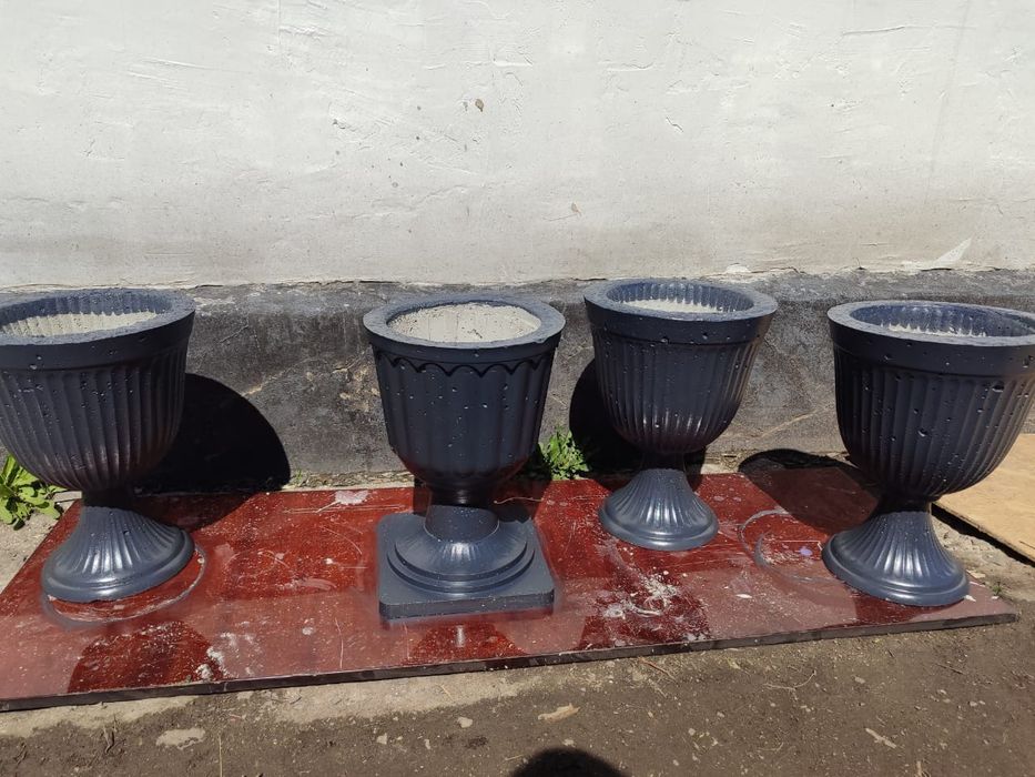 Вазоны из бетона