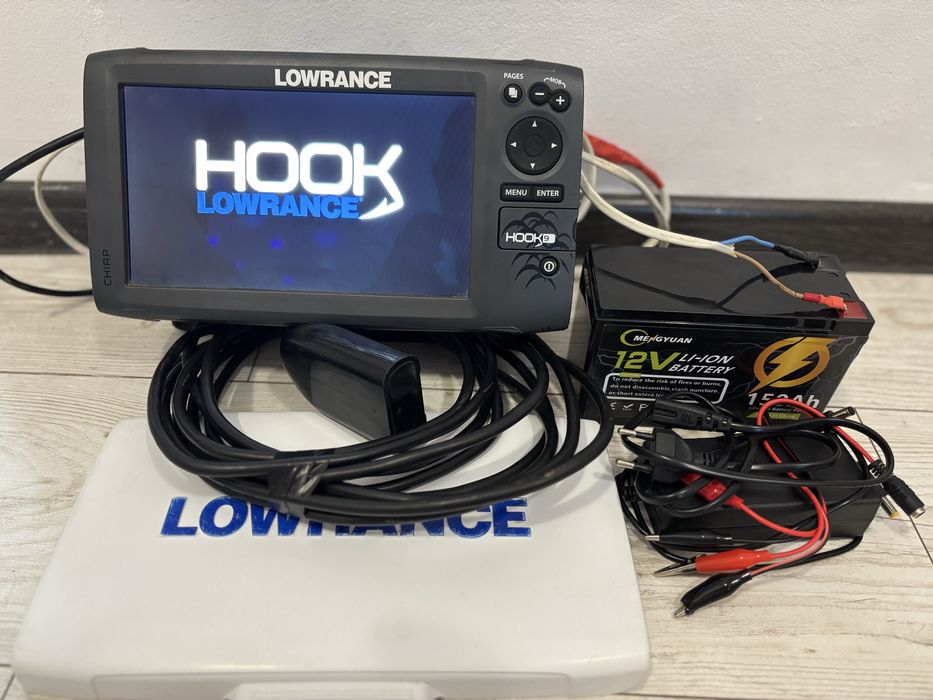 Sonar Lowrance hook 9