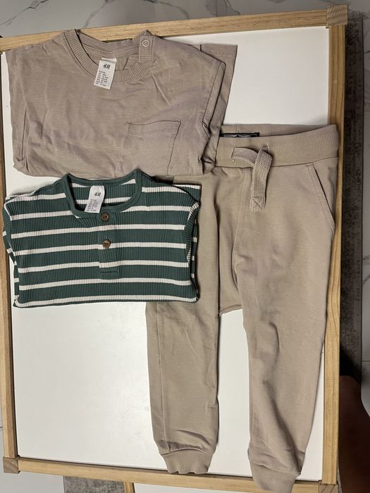 Дрешки за момче Zara HM Next 80 86 и 92 размер