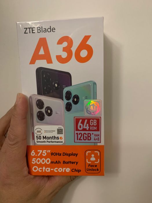 Телефон ZTE blade A36