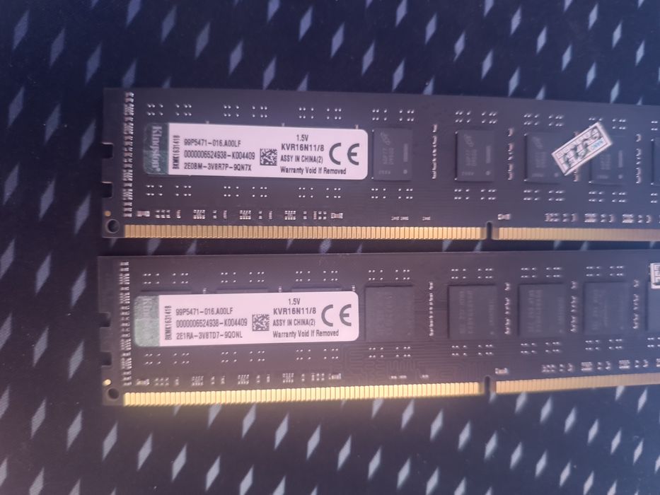 Оперативная память на 2х8gb ddr 3