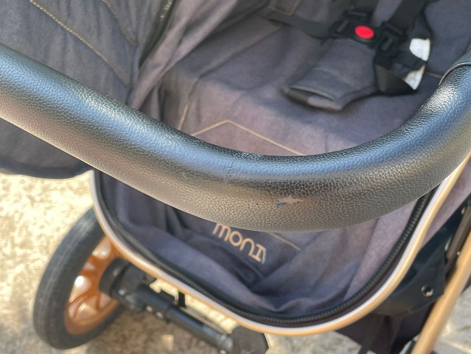 Комбинирана бебешка количка Mini Midas 2в1 и аксесоари