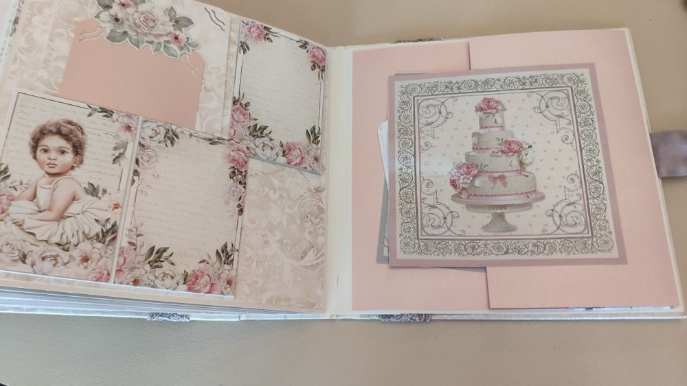 Ръчно изработен детски бебешки албум за снимки