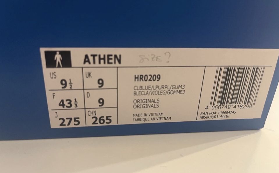 Adidas Athen Нови 43