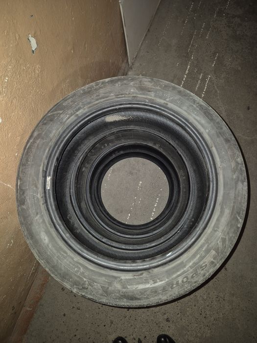 Продам б/у летние шины 215/55/17 triangle