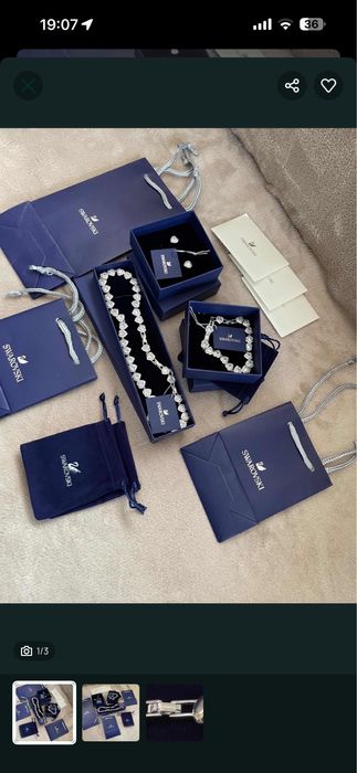 Set Swarovsky nou- love