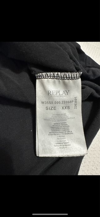 Тениска с къс ръкав Replay