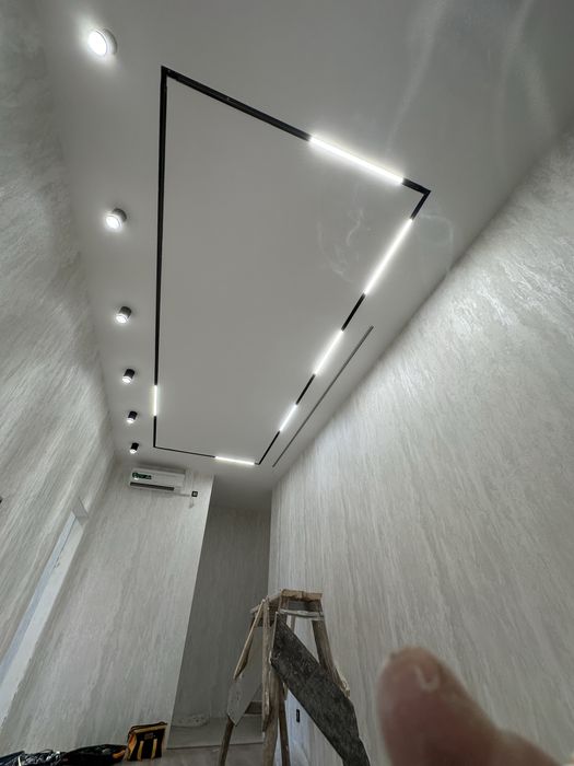 Покраска потолков,стен,домов