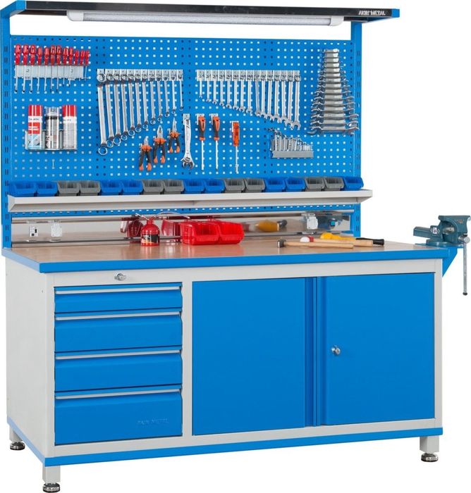 Верстак, Слесарный верстак, Верстаки для гаража, Слесарный стол, Метал