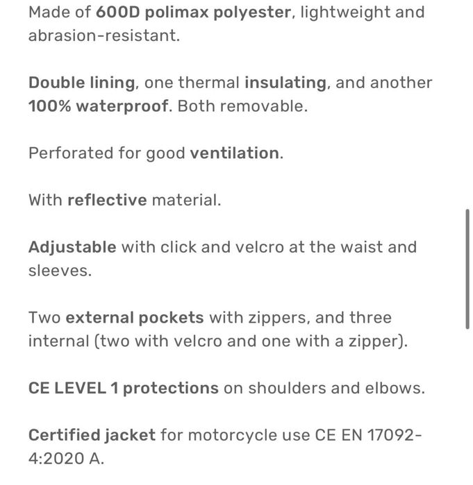 Geaca moto textil mesh noua