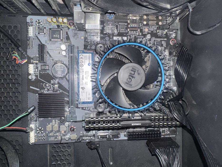 i513400f , H610M-K-DDR4 , 2x8 DDR4