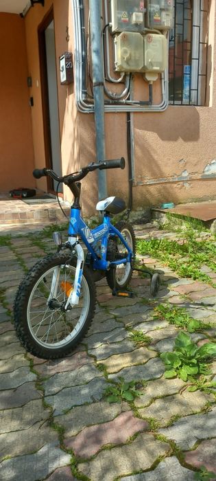 Bicicleta copii cu roti ajutatoare