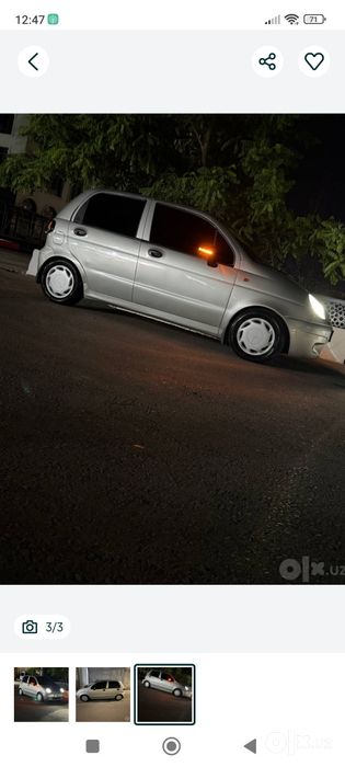 Matiz sotiladi 2009 mx