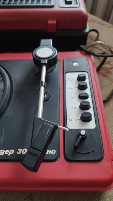 Проигрыватель Лидер 306, колонки Лидер 206