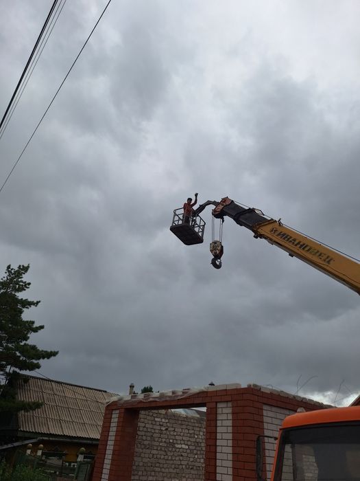 Услуги автокран 25 тонн Ивановец