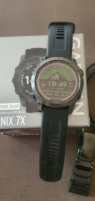Garmin fenix 7x sapphire solar
