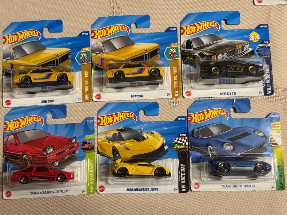 Hot Wheels Mainline модели