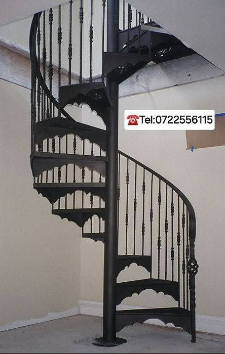 Scări Spirală pentru interior și exterior