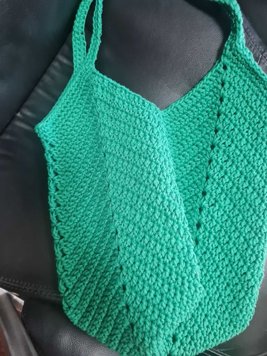 Плетена чанта ръчна изработка