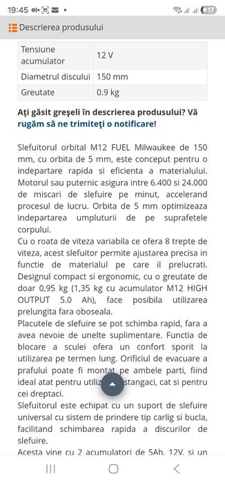 Șlefuitor orbital milwaukee m12 fros2,5-502x