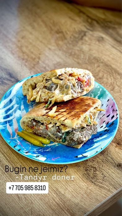 Донер фастфуд тандыр донер