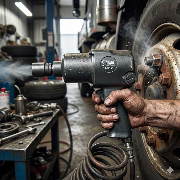 Пневматичен ударен гайковерт 1/2″ 1400Nm StahlMayer