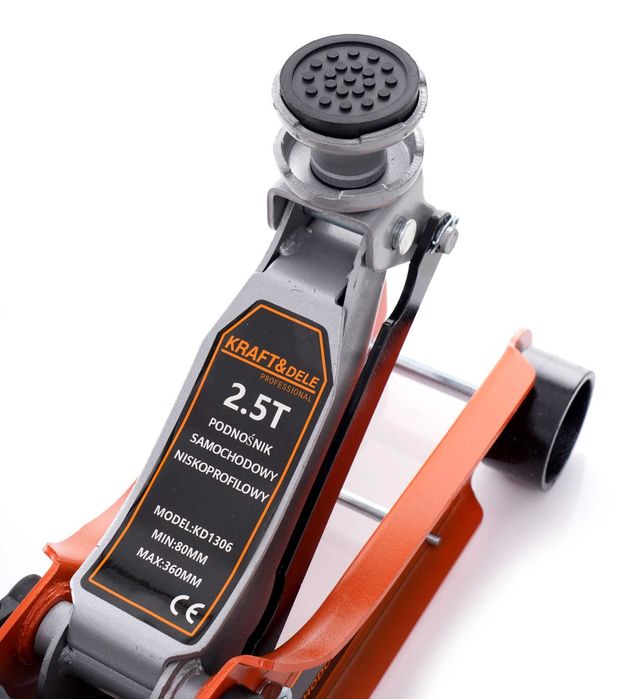 Нископрофилен хидравличен крик тип ''крокодил'' KRAFT & DELE , 2.5 T
