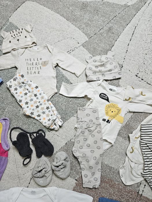Lot hăinuțe bebe (băiețel / fetita) H&M 62